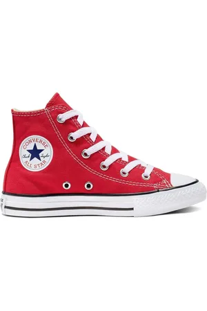 Converse Red Chuck Taylor High Top Junior Trainers AU 10 (EU 27.5)