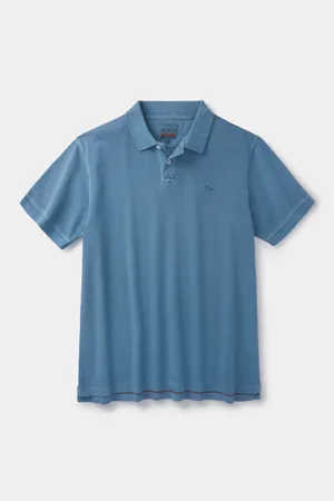 Aubin Red Lusby Pique Polo Shirt XL