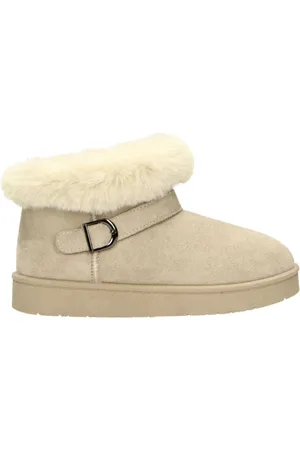 Novo Natural Standard Fit Lark Faux Fur Buckle Ankle Boots AU 8 (EU 39)