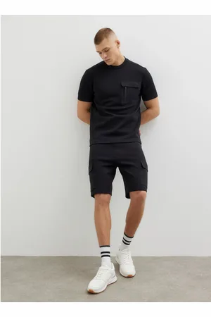 River Island Slim Hybrid Nylon Shorts large