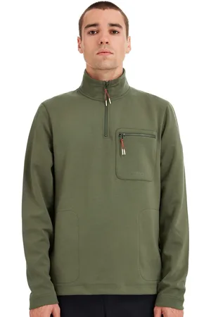 Sealskinz Bunwell Water Repellent Quarter Zip Funnel Neck Sweatshirt M