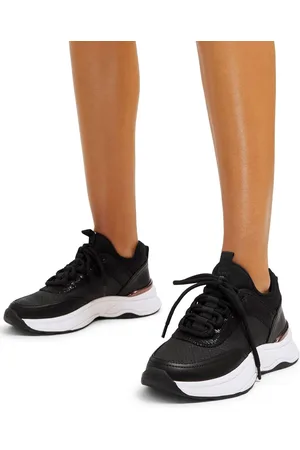 Carvela Swift Runner Black Trainers AU 10 (EU 41)