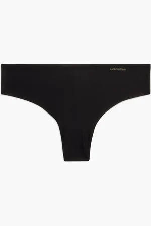 Calvin Klein Black Invisibles Thong L