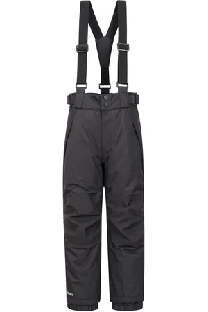 Mountain Warehouse Black Falcon Extreme Kids Waterproof Ski Trousers 11