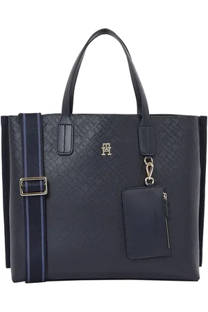 Tommy Hilfiger Blue Satchel Mono Bag One