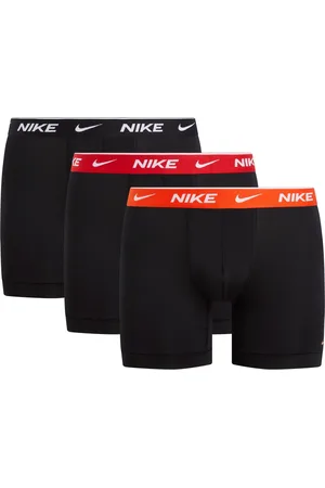 Nike Black Everyday Cotton Stretch Boxer Briefs 3 Pack XS