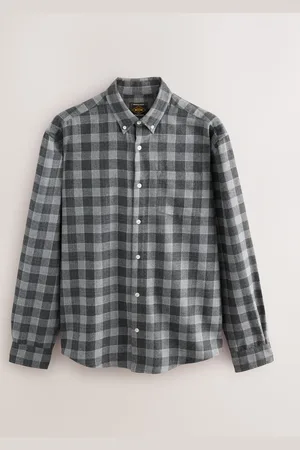 Next Brushed Check Long Sleeve Shirt L