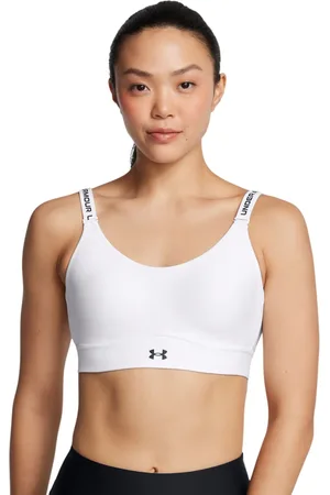 Under Armour White Medium Infinity Support Bra 20-22 D-DD