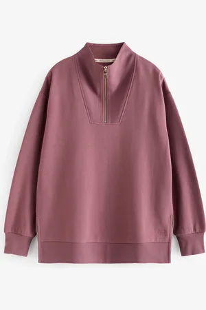 Bath & Body Works Mauve Quarter Zip Sweatshirt AU 16