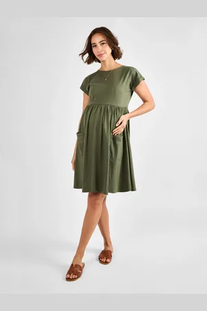 JoJo Maman Bébé Pocket Maternity T-Shirt Dress L
