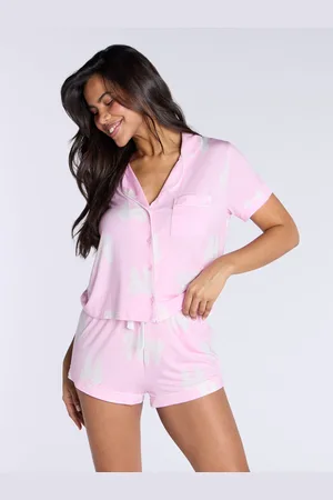 Boux Avenue Pink Bow Print Modal Short Pyjamas Set 10