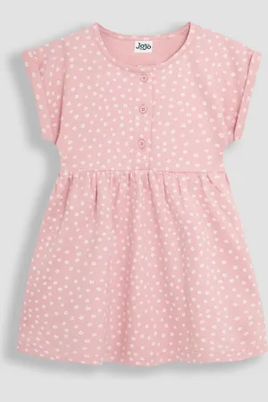 JoJo Maman Bébé Spot Button Front 100% Cotton Dress 3