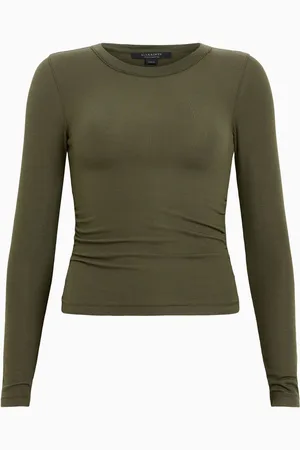 AllSaints AllSaints Green Bec Long Sleeve T-Shirt L