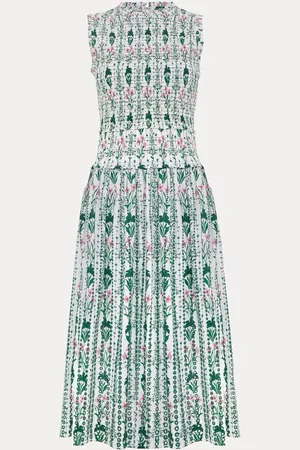 Phase Eight Petite 100% Cotton Chiara Floral Dress AU 14