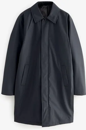 Next Navy Blue Waterproof Trench Coat S