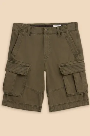 White Stuff 100% Cotton Halsall Cargo Shorts 34W x 31L (UK 34 R)