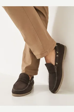 J.Crew Slip-On Nubuck Leather Deck Shoes AU 8 (EU 41)
