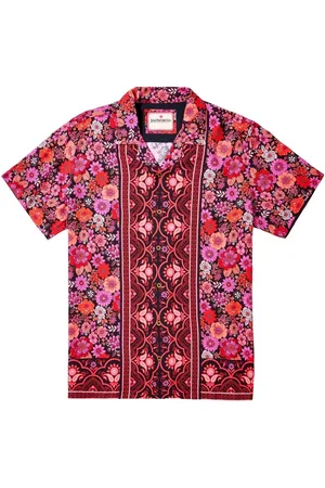 Joe Browns Floral Print Short Sleeve Shirt M