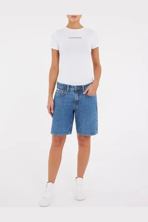 Guess Regular Fit Denim Shorts 34r