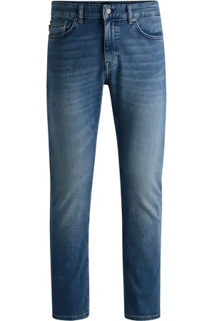 HUGO BOSS Blue Slim Fit Delaware Stretch Jeans W32 L32