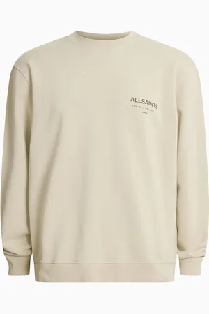 AllSaints AllSaints Brown Underground 100% Organic Cotton Crew Sweatshirt L