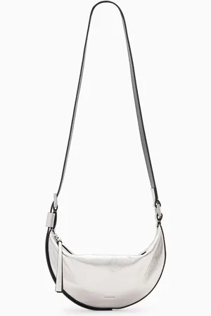 AllSaints AllSaints Grey Half Moon Cross-Body Bag one