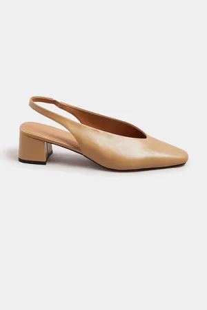 Long Tall Sally Slingback Mid Block Shoes AU 9 (EU 40)