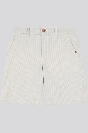 U.S. Polo Assn. U. S. Polo Assn. Mens Seersucker Chino 100% Cotton Shorts 34r