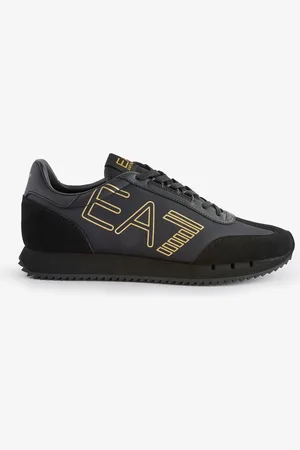 EA7 Emporio Armani Heritage Logo Black Trainers AU 11 (EU 45)