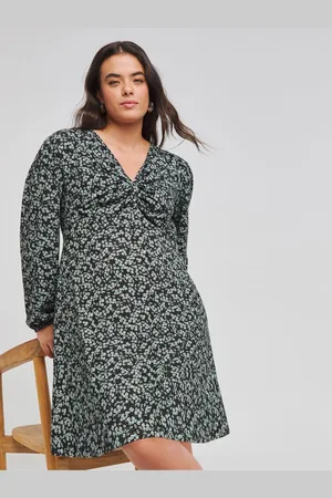 Simply Be Supersoft Knot Front Skater Dress AU 10