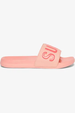 Superdry Pink Core Pool Slides AU 9.5 (EU 40)