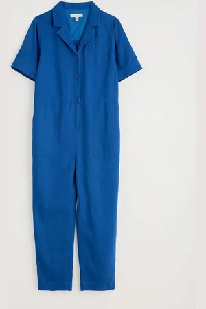 Seasalt Cornwall Blue Clear Water Jumpsuit AU 12