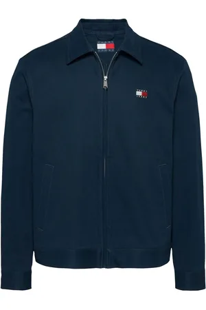 Tommy Hilfiger Blue Regular Fit Cotton Jacket M