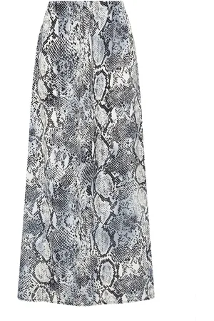 Long Tall Sally Snake Effect Midaxi Skirt AU 16 Tall