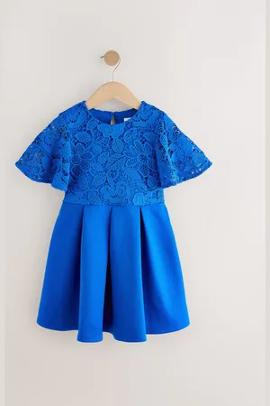 Next Lace Scuba Dress (3-16yrs) 9 Years (134cm)