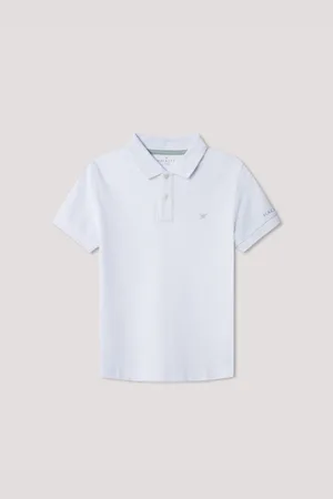 Hackett Classic Fit Embroidered Piqué Polo 13 Years (158cm)