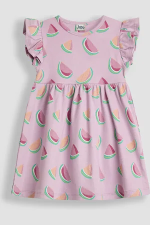 JoJo Maman Bébé Watermelon Rib Dress 6