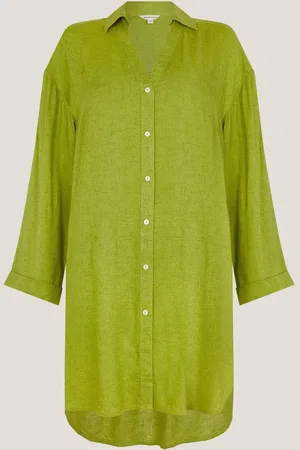 Monsoon Esme Beach Shirt Dress S