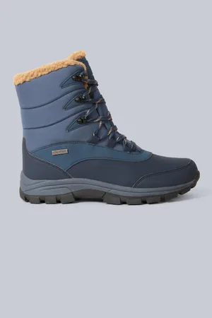 Animale Blue Womens Blizzard Waterproof Snow Boots AU 6 (EU 37)