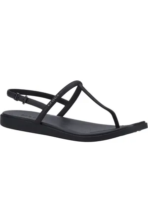 Crocs Black Miami Thong Flip Flops