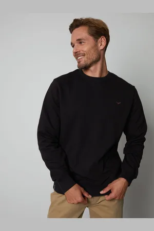 Threadbare Black Crew Neck Sweatshirts 3 Pack S
