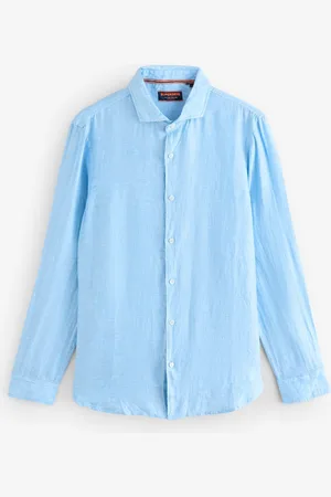 Superdry Vacation Long Sleeve 100% Linen Shirt XL