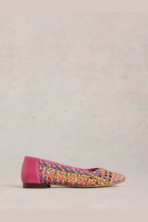 White Stuff Winnie Woven Ballerinas AU 5 (EU 35)