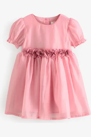 Next Girl Flower Print Corsage Dress (3mths-8yrs) 4
