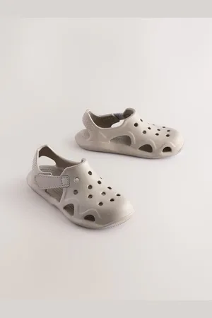 Next Neutral Moulded Closed Toe Touch Fastening Clogs AU 5 (EU 21.5)