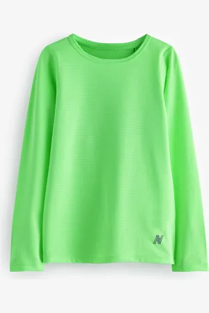 Next Fluro Yellow Long Sleeve Base Layer Top (3-16yrs) 5