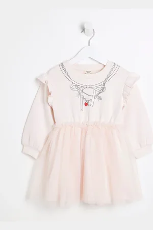 River Island Girls Tutu Necklace Sweat Dress 2