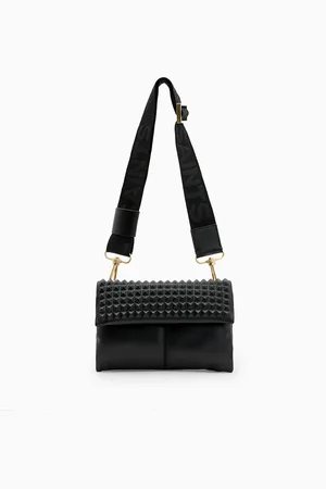 AllSaints AllSaints Black Ezra Stud Crossbody One