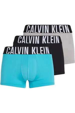 Calvin Klein Blue Intense Power Micro Trunks 3 Pack L