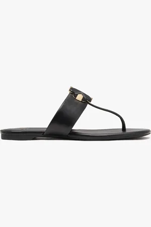 Kate Spade Spade Flower Print Black Thong Sandals AU 9.5 (EU 40)